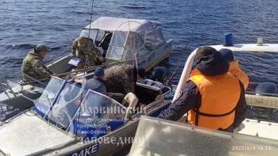 Совместный рейд по охране заповедных рубежей
